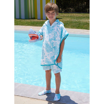 Marie Raxevsky Jungle Turquoise Swim Shorts Boys | Kids - My Little Thieves