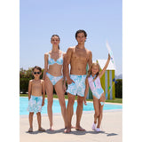 Marie Raxevsky Jungle Turquoise Swim Shorts Boys | Kids - My Little Thieves