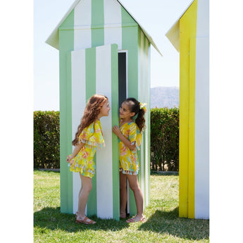 Marie Raxevsky Sunset Reef Girls Kaftan | Kids Beach - My Little Thieves