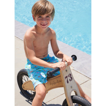 Marie Raxevsky Vespa Boys Swim Shorts | Kids Fashion - My Little Thieves