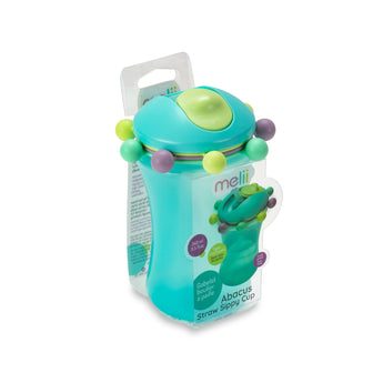 Melii Abacus Eco Friendly Straw Sippy Cup For Kids | Learning Cup With Beads - My Little Thieves
