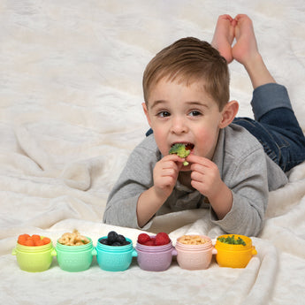 Melii Eco Friendly Baby Food Storage Pods Snap & Go | Leakproof Portions - My Little Thieves