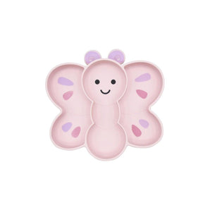 Melii Eco Friendly Silicone Suction Kids Plate | Bpa Free Divided Toddler Plate - My Little Thieves
