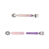 Melii Kids Portable Detachable Spoon & Fork Set With Case | On The Go Cutlery - My Little Thieves