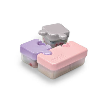 Melii Kids Puzzle Food Container | Eco Friendly 3 Compartment Lunch Box - My Little Thieves