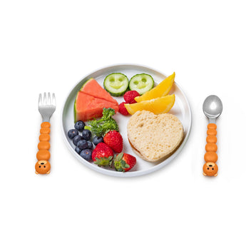 Melii Kids Spoons & Forks Set 4 Piece | Eco Friendly Self Feeding Cutlery - My Little Thieves