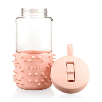 Melii Spikey Kids Water Bottle | Sensory Fidget Sleeve Straw Bottle - My Little Thieves