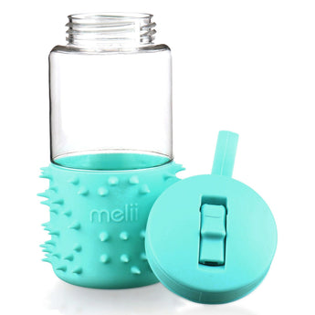 Melii Spikey Kids Water Bottle | Sensory Fidget Sleeve Straw Bottle - My Little Thieves
