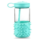 Melii Spikey Kids Water Bottle | Sensory Fidget Sleeve Straw Bottle - My Little Thieves