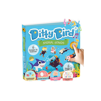 Mema Publishing Ltd Ditty Bird Animal Songs ” Children's Book For Kids | Books - My Little Thieves