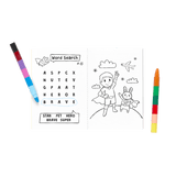 Mini Traveler Coloring & Activity Kit - Superkids & Pets - My Little Thieves