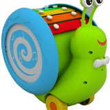 Musical Snail Pull Along Toy - My Little Thieves