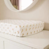 Muslin Change Pad Cover - Rainbow - My Little Thieves