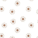 Muslin Change Pad Cover - Suns - My Little Thieves