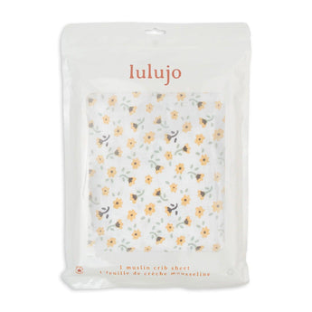 Muslin Change Pad Cover - Vintage Floral - My Little Thieves