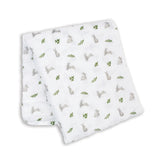 Muslin Swaddle - Bunnies - My Little Thieves