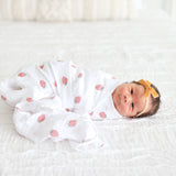 Muslin Swaddle - Strawberries - My Little Thieves