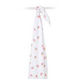 Muslin Swaddle - Strawberries - My Little Thieves