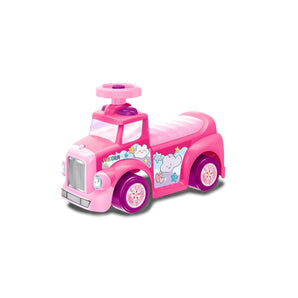 My First Foot to Floor Fire Engine – Multicolour | Toddler Walker Foot to Floor Slider | Hidden Storage Space, Moveable Steering Wheel & Squeaky Horn | Pre - School & Nursery Walking Aid | Ages 1+ (Fire Engine) - My Little Thieves