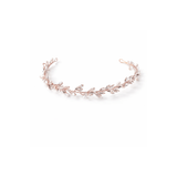 My Little Thieves Classic Pearl Crystal Headband Leaf Gold | Kids Hair Accessory - My Little Thieves