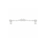 My Little Thieves Crystal Leaf Double Comb Silver | Kids Accessory - My Little Thieves