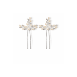 My Little Thieves Pearl Silver Hair Pin Set | Special Occasion - My Little Thieves