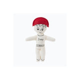 My Little Thieves Personalized Canvas Boy Red Hat Diy Plushie | Party Favor - My Little Thieves