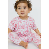 Nohm Amira Girls Short Sleeve Bamboo Pyjama Set | Princess Sleepwear - My Little Thieves