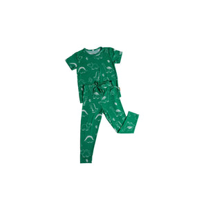 Nohm Dino Short Sleeve Pyjama | Kids Sleepwear - My Little Thieves