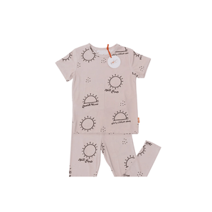 Nohm Sobh Short Sleeve Kids Bamboo Pyjama | Comfortable Sleepwear - My Little Thieves