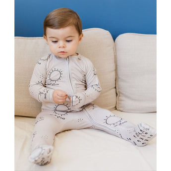 Nohm Sobh Smart Baby Onesie Pyjama | Arabic Morning Greeting Design - My Little Thieves