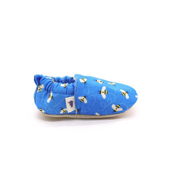 Non - Slip Mordegan Moccasins For Toddlers - Bee Happy - My Little Thieves