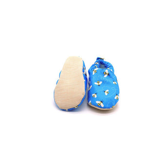 Non - Slip Mordegan Moccasins For Toddlers - Bee Happy - My Little Thieves