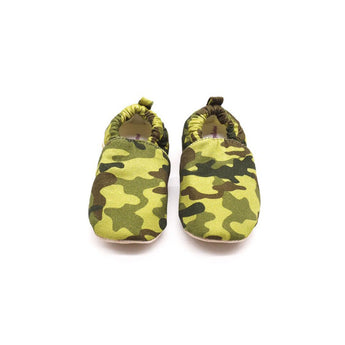 Non - Slip Morgedan’s Moccasins for Toddlers - Army - My Little Thieves