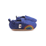 Non - Slip Morgedan’s Moccasins for Toddlers - Denim - My Little Thieves