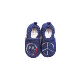 Non - Slip Morgedan’s Moccasins for Toddlers - Denim - My Little Thieves