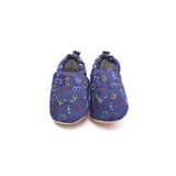 Non - Slip Morgedan’s Moccasins for Toddlers - Denim - My Little Thieves