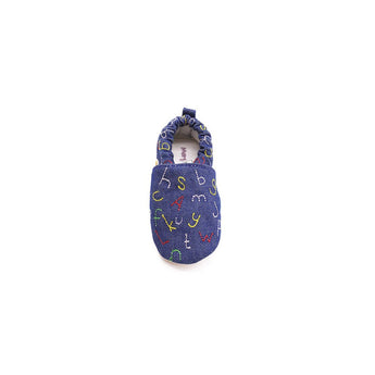 Non - Slip Morgedan’s Moccasins for Toddlers - Denim - My Little Thieves