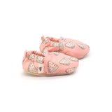 Non - Slip Morgedan’s Moccasins for Toddlers - Watermelon - My Little Thieves