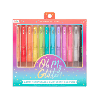 Oh My Glitter! Gel Pens - Set of 12 - My Little Thieves