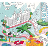 Omy Eco Friendly Kids' Colouring Posters | Fun Animal & Jungle Designs - My Little Thieves