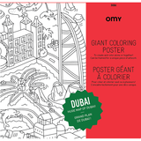 Omy Eco Friendly Kids' Colouring Posters | Fun Animal & Jungle Designs - My Little Thieves