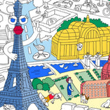 Omy Eco Friendly Kids' Colouring Posters | Fun Animal & Jungle Designs - My Little Thieves