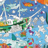 Omy Eco Friendly Kids' Colouring Posters | Fun Animal & Jungle Designs - My Little Thieves