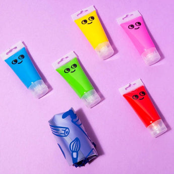 OMY Little Finger Paint Box – Mess - Free, Water - Based Paint for Kids - My Little Thieves