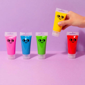 OMY Little Finger Paint Box – Mess - Free, Water - Based Paint for Kids - My Little Thieves