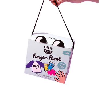 OMY Little Finger Paint Box – Mess - Free, Water - Based Paint for Kids - My Little Thieves