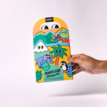 Omy Mini Coloring Kit For Kids | Eco Friendly Handmade Creative Gift - My Little Thieves