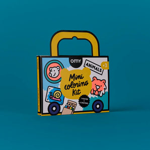 Omy Mini Coloring Kit For Kids | Eco Friendly Handmade Creative Gift - My Little Thieves