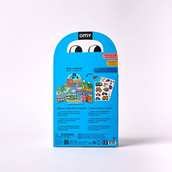 Omy Mini Coloring Kit For Kids | Eco Friendly Handmade Creative Gift - My Little Thieves